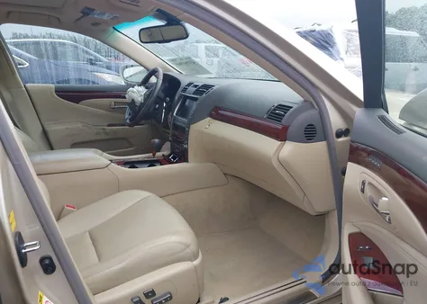 2009 Lexus Ls 460 from USA, damaged, VIN JTHBL46F995090704